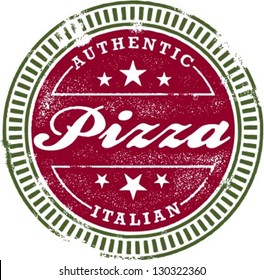 Authentic Pizza Stamp