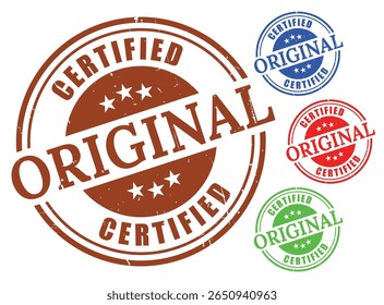 Crachás de certificação de produto autêntico, original garantia selo pacote