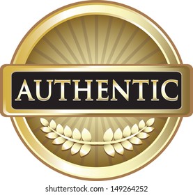 Authentic Pure Gold Award