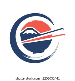 Authentic ramen logo concept, japanese ramen logo