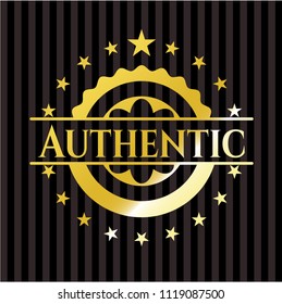 Authentic shiny badge