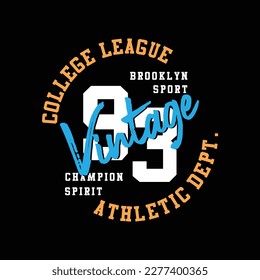 Authentic vintage design typography, t-shirts and posters, vector illustration
