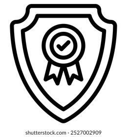 Ilustração do ícone de segurança cibernética de autenticação