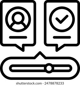 Authentication Icon. Mobile Authentication Icon