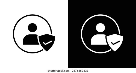 Authentication icon symbol illustration doodle design