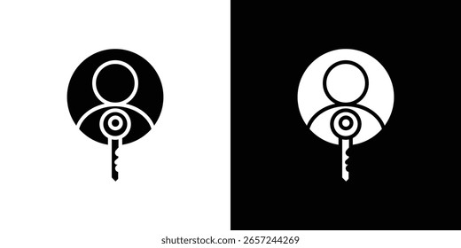 Authentication icon Vector Logo Template for graphic and web design.