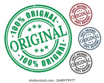 Placa gráfica de selo de produto original com garantia de autenticidade