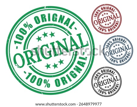 Authenticity Guarantee Original Product Seal Graphics