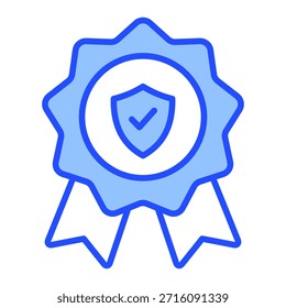 Elemento de icono de autenticidad para el diseño