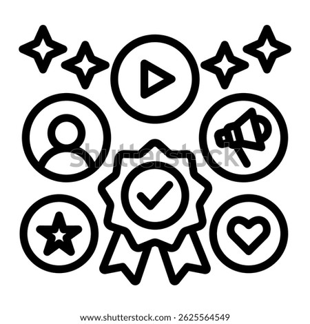Authenticity Icon Element For Design