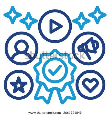 Authenticity Icon Element For Design