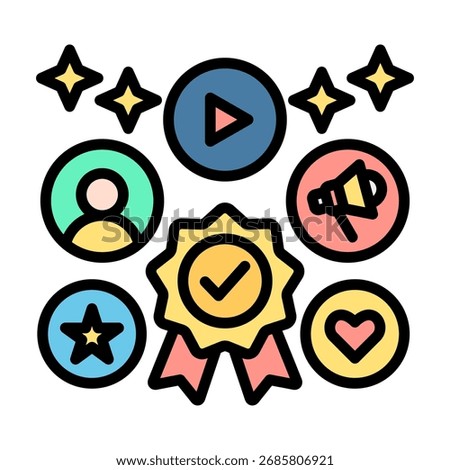 Authenticity Icon Element For Design