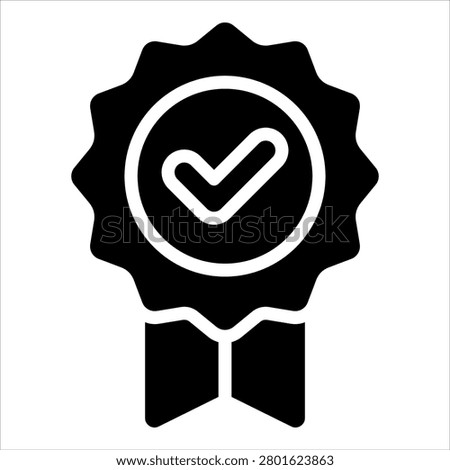 Authenticity Icon Element For Design