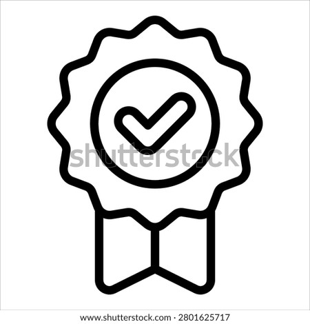 Authenticity Icon Element For Design
