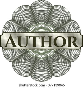 Author linear rosette