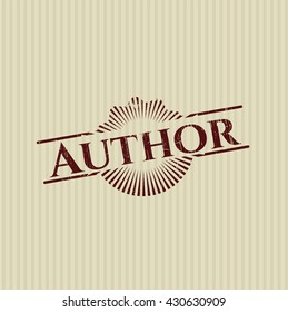 Author rubber seal