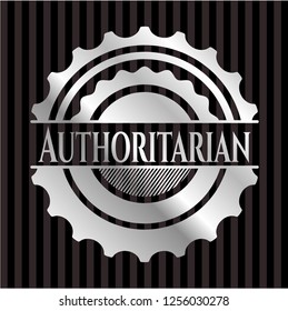 Authoritarian silvery emblem