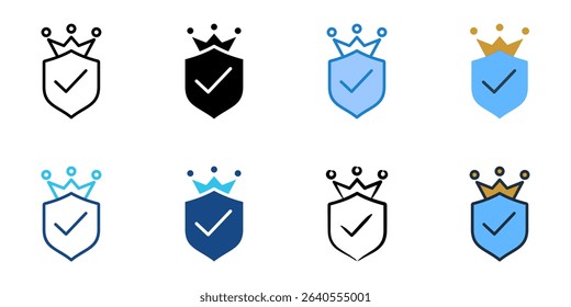 Authoritative icon set multiple style collection 
