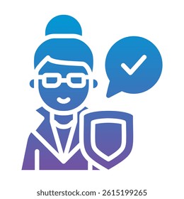 Authority Icon Element For Design
