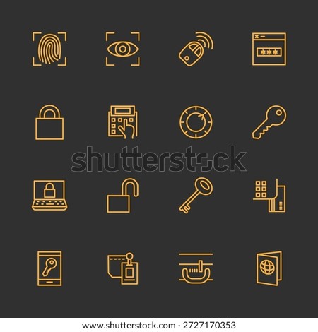 Authorization artful trendy stylish design pretty vector Illustration colorful background.eps