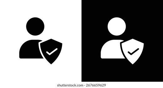 Autorizar diseño de doodle de ilustración de símbolo de icono