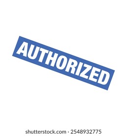 Authorized Letter Rubber Stamp Template