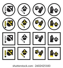 Authorized Personnel Only warning sign set for Property Regulation Sign