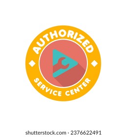 Vector del logotipo del Centro de servicios autorizado
