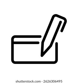 Authorizing Payment Bank Card and Writing Instrument for Approval