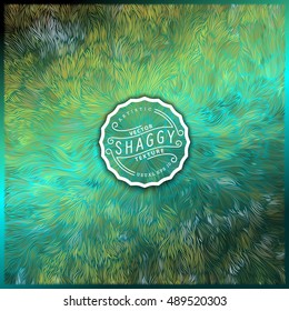 Author's artistic background simulating painting of Impressionism. Vector Texture of wavy curls with complex color compositions. Design for packaging, panel, interior, backgrounds, web and real life.
