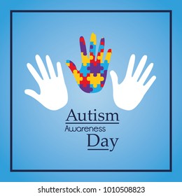 autism awareness day hands support event medical