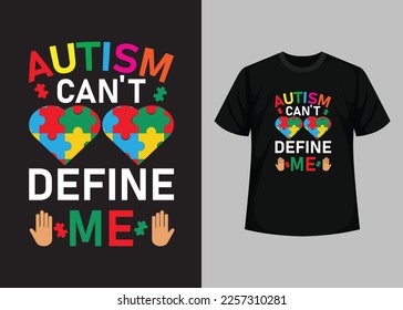 Autism Awareness Day T-Shirt Design, Awesome Autism's day t shirt design, World Autism Awareness Day  T-shirt Design, typography t-shirt, Vector and Illustration Elements For an Printable Products