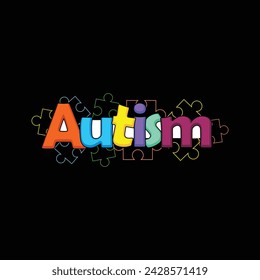Autism Awareness day typography T-shirt design Autism Awareness day typography T-shirt design,