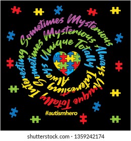 autism awareness design poster tshirt 