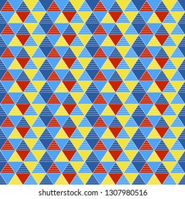 Autism Awareness Seamless Pattern - Colorful pattern design created for autism awareness