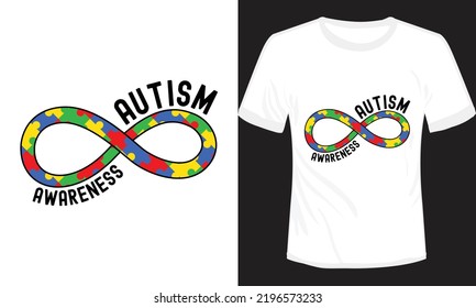 Autism Awarness Day T-shirt Design svg