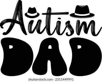 Autism Dad - Dad Design