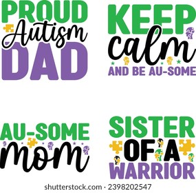 Autism design bundle and digital download