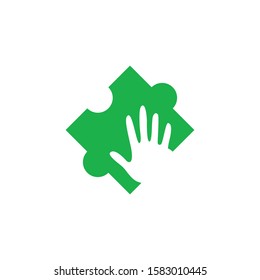 Autism icon design template vector isolated illustration
