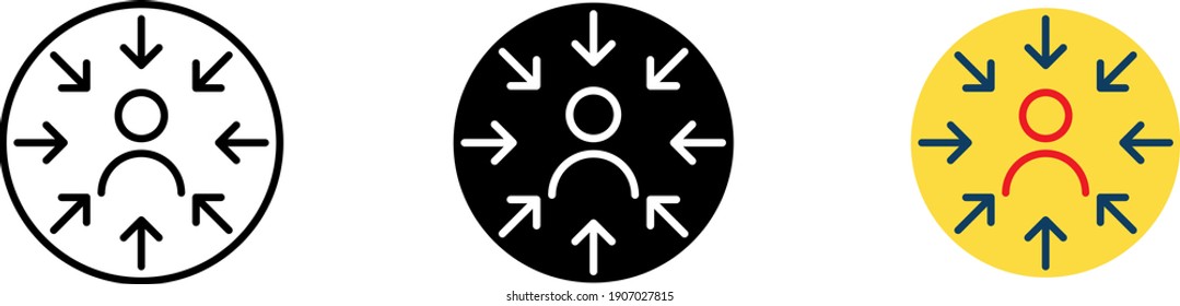 Autism icon , vector illustration