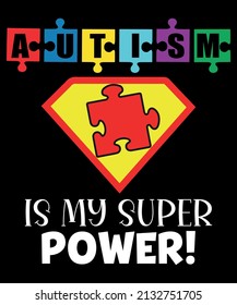 Autism  men, women and children T-Shirt Design