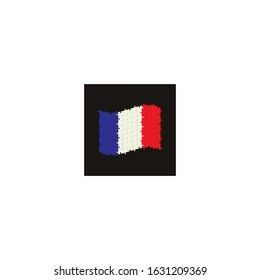 Autism national flag vector design