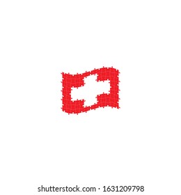 Autism national flag vector design