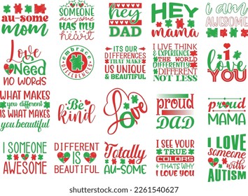 Autism SVG Bundle pack 3 