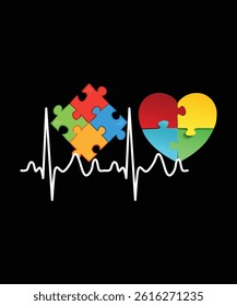Autism T Shirt Design or Art