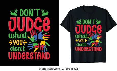 Autism Tee, Gift For Autistic,  Acceptance Shirt, Autistic Acceptance Tee, Autism Awareness Shirt, Support Autism, Special Ed Gift, Autism Red Shirt, ADHD Shirt, 