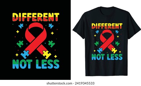 Autism Tee, Gift For Autistic,  Acceptance Shirt, Autistic Acceptance Tee, Autism Awareness Shirt, Support Autism, Special Ed Gift, Autism Red Shirt, ADHD Shirt, 