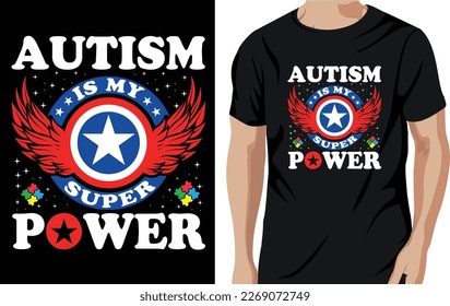 Autism t-shirt design vector and Mug design 