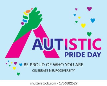 Autistic Pride Day Celebration Greeting Template