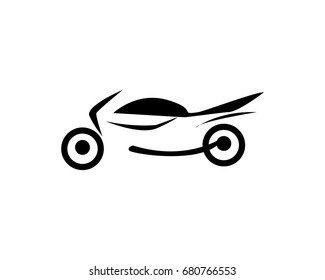 Auto Bike Logo Stock Vector (royalty Free) 680766553 